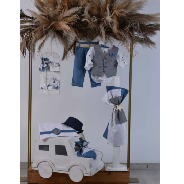 Makis Tselios Σετ βάπτισης με αυτοκίνητο